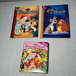 Vintage Out of Print Disney Books Lot of 3